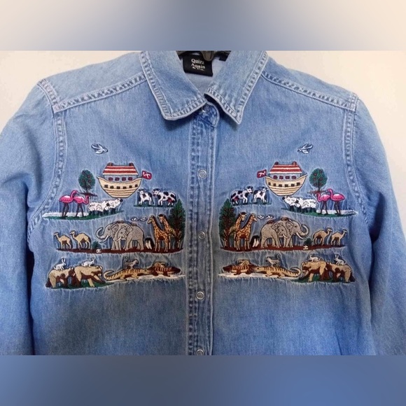 Quizz Again & co Button down shirt - Picture 5 of 10